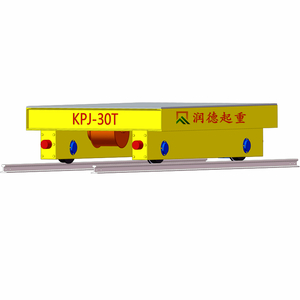 KP30吨电动轨道搬运车  钢卷转运过跨车