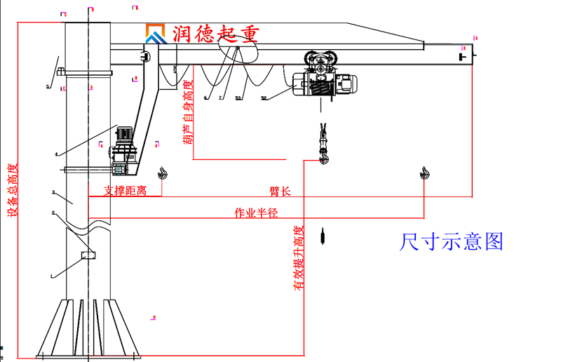 悬臂吊选型尺寸示意图.png